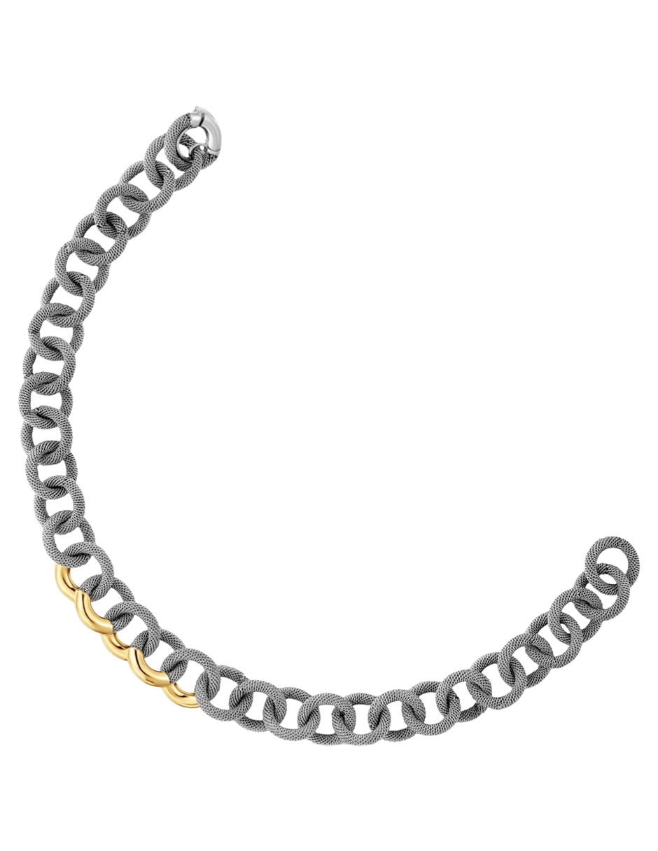 Pulsera Tous de oro 14 K Tous Unlock con acabado brillante